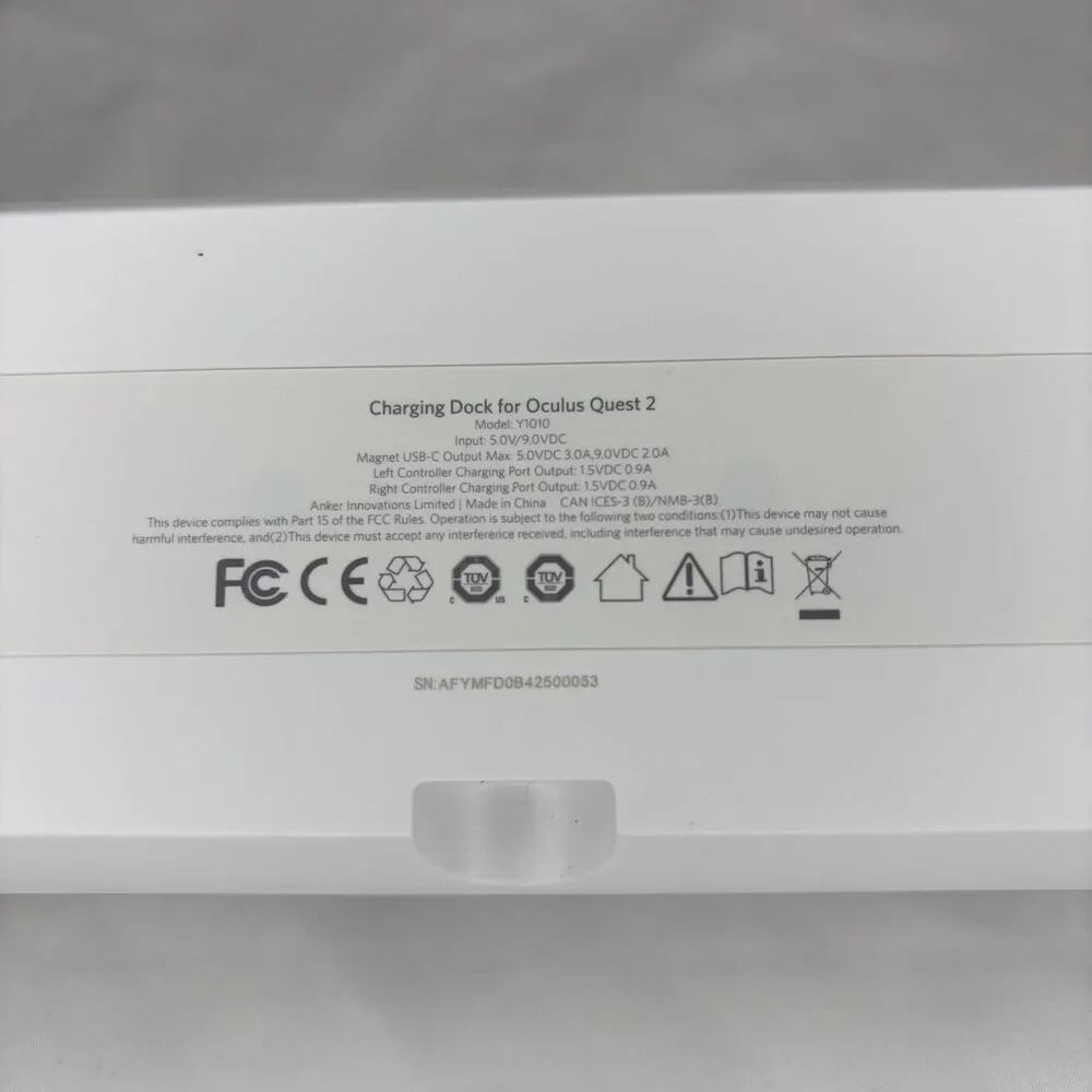Anker Charging Dock for Meta Quest 2 - Includes Battery & Cover